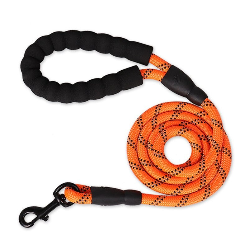 ®D-LEASH PRO | רצועה לכלבים חזקה ומחזירה אור  (1.5 מטר)