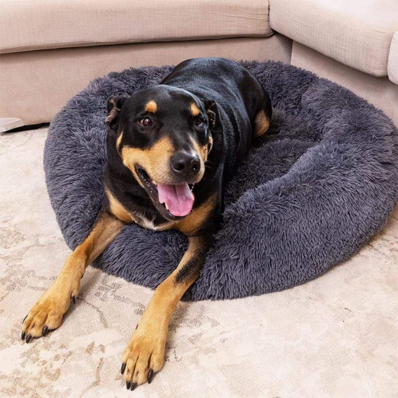 ®Doggy | מיטה מפנקת פלאפי מיטה לכלב DOGGY אפור XL | 100CM 